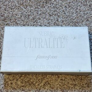 NuBra Ultralite Backless Strapless Adhesive Bra - White Box (Nude)